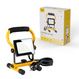 Lampe de travail LED 1800 lumens – 20 W – Blanc froid 4000 K – Étanche IP65 – Support réglable – Avec fiche