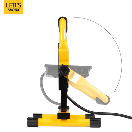 LED's Work 50W Bouwlamp Werklamp Bedraad 4200lm, Verstelbare beugel, Waterdicht (IP65)