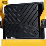 LED's Work 50W Projecteur de chantier filaire 4200lm - Support réglable - Étanche (IP65) - Noir et jaune - PROMOTION
