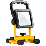 LED's Work draadloze LED Bouwlamp op accu 1200 - Oplaadbaar (USB-C) en kantelbaar - Zwart geel
