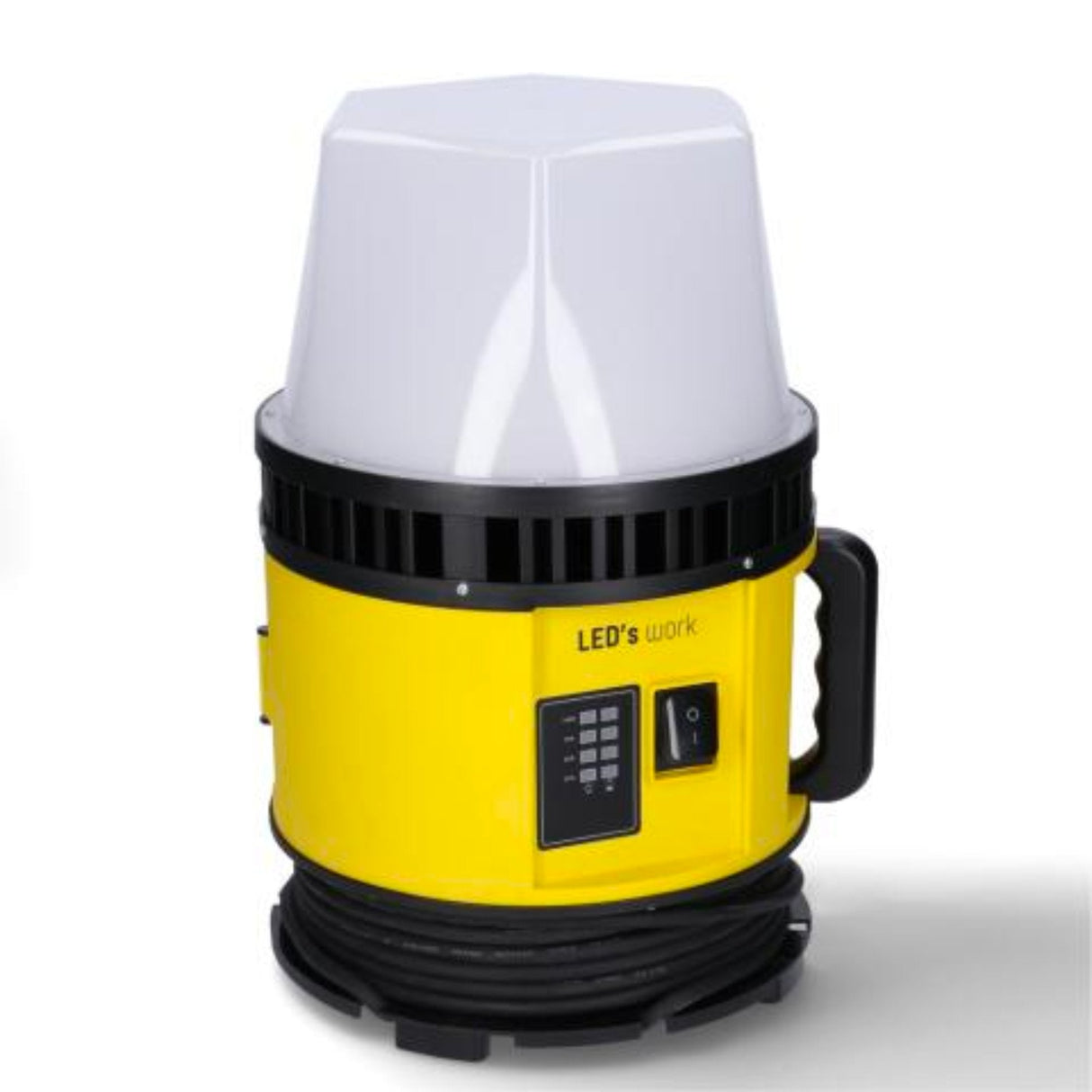 LED Accu Werklamp 12000 lumen - 80W - Koelwit 5000K - 18V Hybride - 360° Verlichting - IP55 Waterdicht