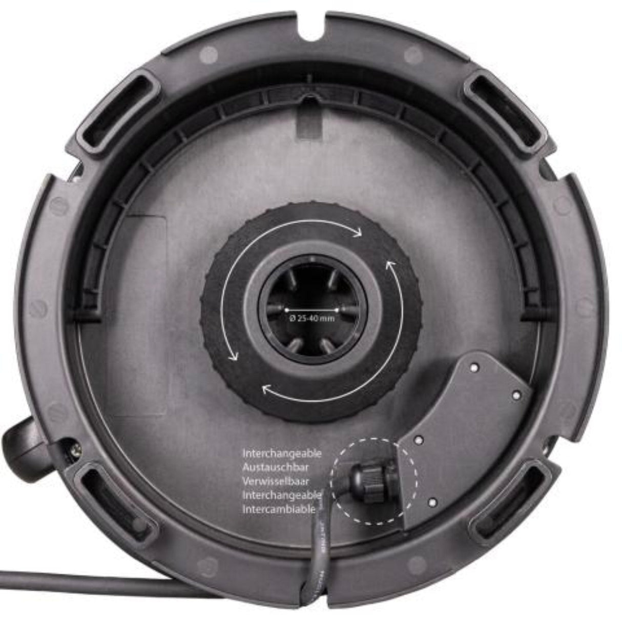 LED Accu Werklamp 12000 lumen - 80W - Koelwit 5000K - 18V Hybride - 360° Verlichting - IP55 Waterdicht
