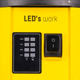 LED Accu Werklamp 12000 lumen - 80W - Koelwit 5000K - 18V Hybride - 360° Verlichting - IP55 Waterdicht