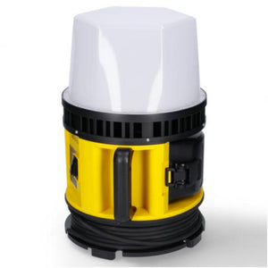 LED Accu Werklamp 12000 lumen - 80W - Koelwit 5000K - 18V Hybride - 360° Verlichting - IP55 Waterdicht