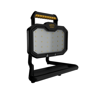 LED's Work 20W LED Bouwlamp oplaadbaar 2000 - Werkt draadloos op accu - Stof- en waterdicht - koelwit 4000K