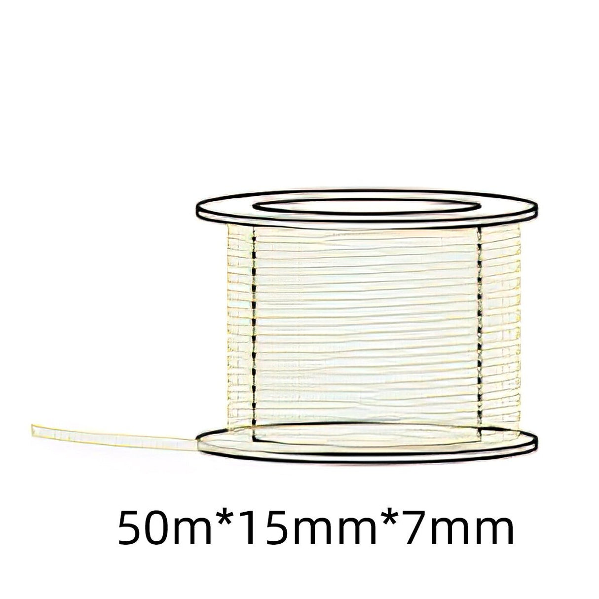 LED Lichtslang 50 m - 40.000 lm - 370W - Koelwit 5000K - IP65 - Knipbaar - Bouwverlichting - 230V