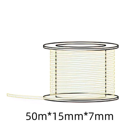Guirlande lumineuse LED 50 m - 40.000 lm - 370W - Blanc froid 5000K - IP65 - Découpable - Éclairage de chantier - 230V