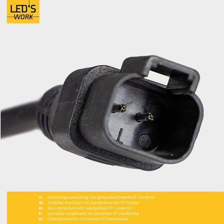 LED's Work LED Schijnwerper voor voertuigen - Geschikt voor tractor, vrachtwagen, auto, bus en schip - 26W