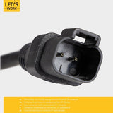 LED's Work LED Schijnwerper voor voertuigen - Geschikt voor tractor, vrachtwagen, auto, bus en schip - 45W