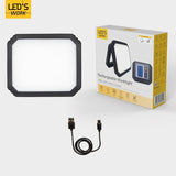 Lampe de travail LED rechargeable - 10 W, 700 lumens - dimmable - sans fil - étanche IP54 - USB-C
