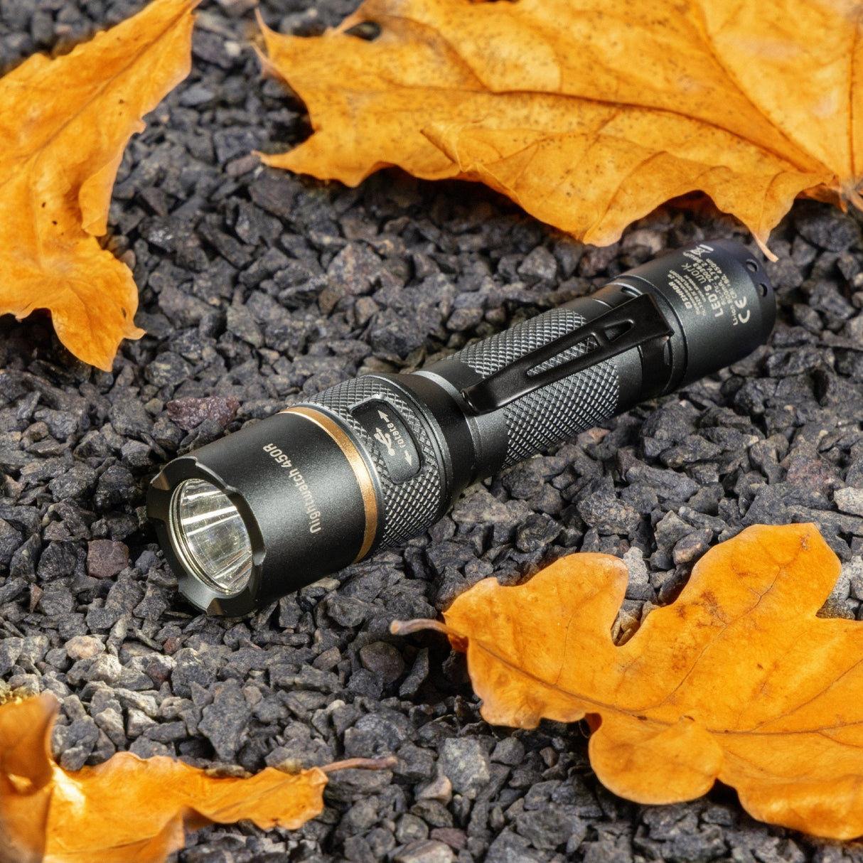 LED Zaklamp Oplaadbaar - 450 Lumen - Dimbaar - Koelwit 5000K - IPX7 Waterdicht - Zoomfunctie - USB-C