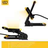 LED Bouwlamp Opvouwbaar - 6500 Lumen - 50W - Koelwit 4000K - IP65 IK08 - Vervangt 500W Halogeen - 5m Kabel