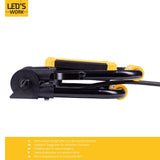 LED Bouwlamp Opvouwbaar - 6500 Lumen - 50W - Koelwit 4000K - IP65 IK08 - Vervangt 500W Halogeen - 5m Kabel