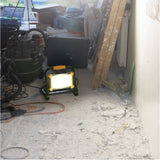 LED Bouwlamp Opvouwbaar - 6500 Lumen - 50W - Koelwit 4000K - IP65 IK08 - Vervangt 500W Halogeen - 5m Kabel