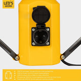 LED Toren Werklamp 12000 lumen - 100W - Koelwit 4000K - 360° Verlichting - IP54 Waterdicht