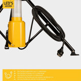 LED Toren Werklamp 12000 lumen - 100W - Koelwit 4000K - 360° Verlichting - IP54 Waterdicht