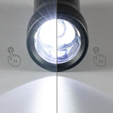 Lampe torche LED LED's Work à piles (3x AAA) - 120 lumens - Résistante aux projections d'eau IPX4 - Variable sur 3 niveaux