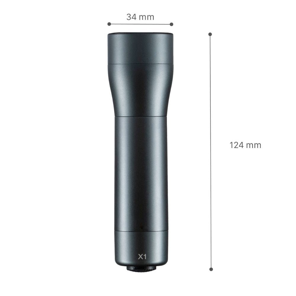Lampe torche LED LED's Work à piles (3x AAA) - 120 lumens - Résistante aux projections d'eau IPX4 - Variable sur 3 niveaux