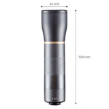 LED's Work Zaklamp op Batterijen (3x AAA) - 450 lumen - IPX4 Spatwaterdicht - Dimbaar in 3 standen