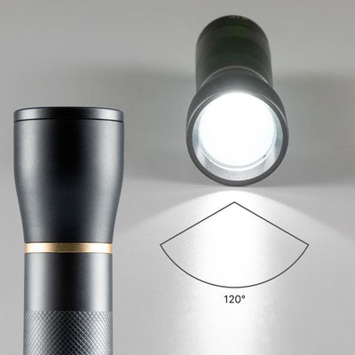 Lampe torche LED LED's Work à piles (3x AAA) - 450 lumens - Résistante aux projections d'eau IPX4 - Variable sur 3 niveaux
