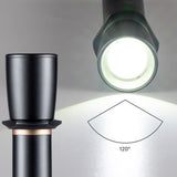 LED's Work Zaklamp op Batterijen (6x AAA) - 900 lumen - IPX4 Spatwaterdicht - Dimbaar in 3 standen