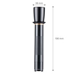 LED's Work Zaklamp op Batterijen (6x AAA) - 900 lumen - IPX4 Spatwaterdicht - Dimbaar in 3 standen