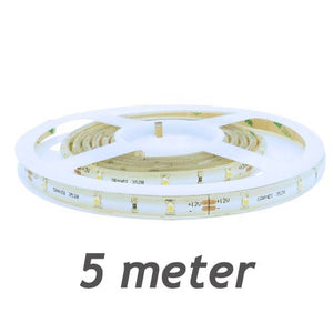 Ruban LED vert | 12V DC - 4,8W - 60 LED's/m | intérieur IP20 | 5 mètres | dimmable