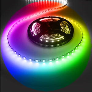 10x LEDstrip RGB | 12V DC - 10W - 60 LED's/m | waterdicht IP65 | 5 meter - zonder voeding & zonder bediening - SALE