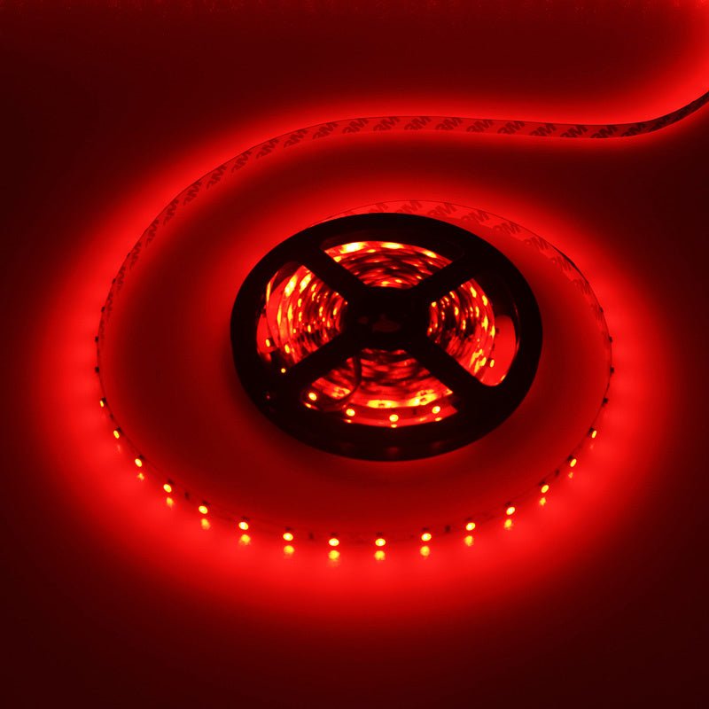 LEDstrip rood | 12V DC - 4,8W - 60 LED's/m | binnenshuis IP20 | 3 meter | dimbaar - LEDPLANET.NL