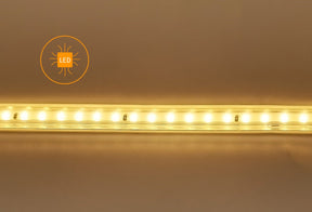 Guirlande lumineuse LED Aigostar blanc chaud pour l’extérieur, pour un éclairage chaleureux dans le jardin et sur la terrasse