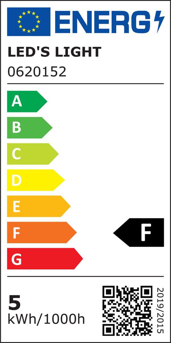 LED Filament Kaars E14 - 470 lumen - Warmwit 2700K - 4,5W - 3 stuks