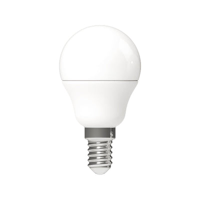 Ampoule LED E14 ronde - 250 lm - lumière blanc chaud - 1 ampoule