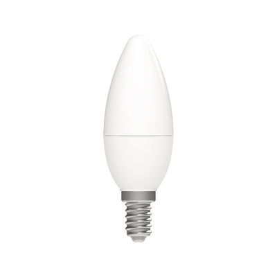 LED kaarslamp E14 warmwit 2700K - 2.5W 250 lumen - mat glas