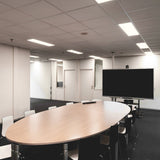 LED Paneel 30x120cm - 3900 Lumen - 30W - Instelbaar Warmwit 3000K / Koelwit 4000K / Daglichtwit 6000K - Inbouw - IP20