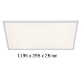 LED Paneel 30x120cm - 4500 Lumen - 25W - Koelwit 4000K - UGR<19 - Flikkervrij - Inbouw - 5 Jaar Garantie