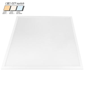 Panneau LED 60 x 60 cm - 3900 lumens - 30W - CCT variable 3000K/4000K/6000K - 130 lm/W