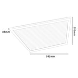 LED Paneel 4000 lumen - 40W - Koelwit 4000K - 60x60cm - Inbouw - UGR<22