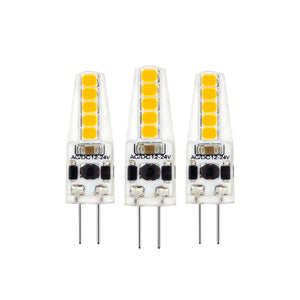 LED Capsule G4 185 lumen - 1,8W - Warmwit 2700K - 12V - Dimbaar - IP20 - 3 stuks