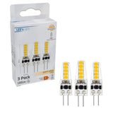LED Capsule G4 185 lumen - 1,8W - Warmwit 2700K - 12V - Dimbaar - IP20 - 3 stuks