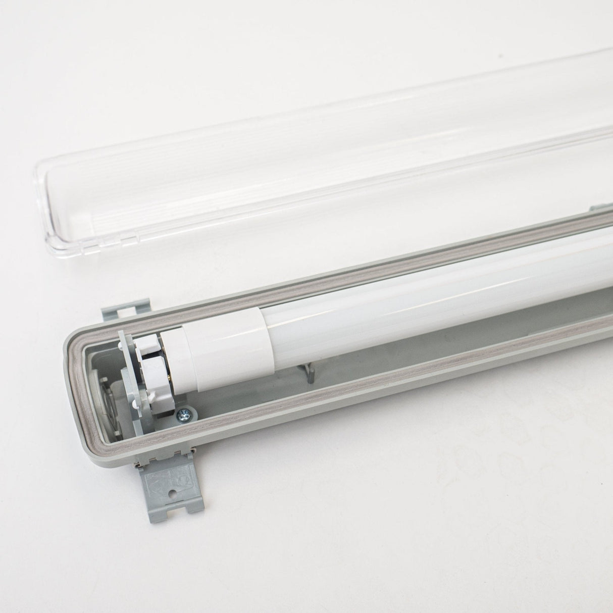 LED TL Armatuur 2160 lumen - 120cm - 18W - Daglichtwit 6500K - IP65 Waterdicht - Enkel - Compleet met Buis