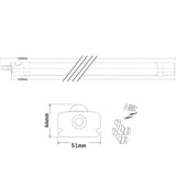 LED Vochtbestendig armatuur 120cm - 4100 Lumen - 36W - Koelwit 4000K - PIR bewegingssensor - IP65 - 230V