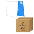 LED paneel vierkant edge-lit, doos 20 stuks