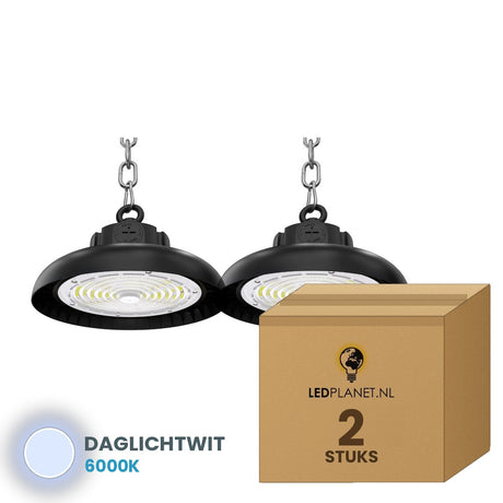 ufo led high bay d 2 stuks 6000k