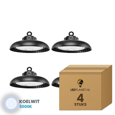 ufo led high bay e 4 stuks 5000k