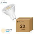 LED spot GU10 3W koelwit 4000K, doos met 20 stuks