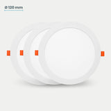 LED downlight rond dimbaar Ø 120 mm