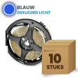 Doos met 10 rollen LED strip, blauw