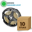 Doos met 10 rollen LED strip, groen