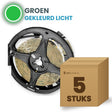 Doos met 5 rollen LED strip, groen