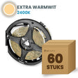 Doos met 60 rollen LED strip, extra warmwit 2400K